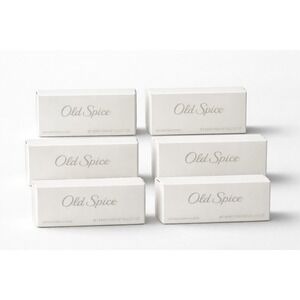 6 Pack Old Spice Swagger Deodorizing Soap Bars 3.17 oz Each New